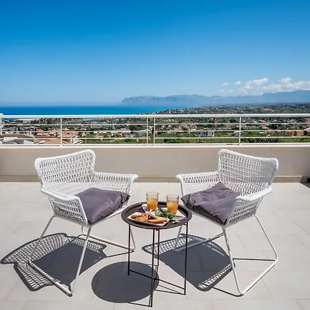 Maria Con Piscina E Vista Mare Castellammare del Golfo